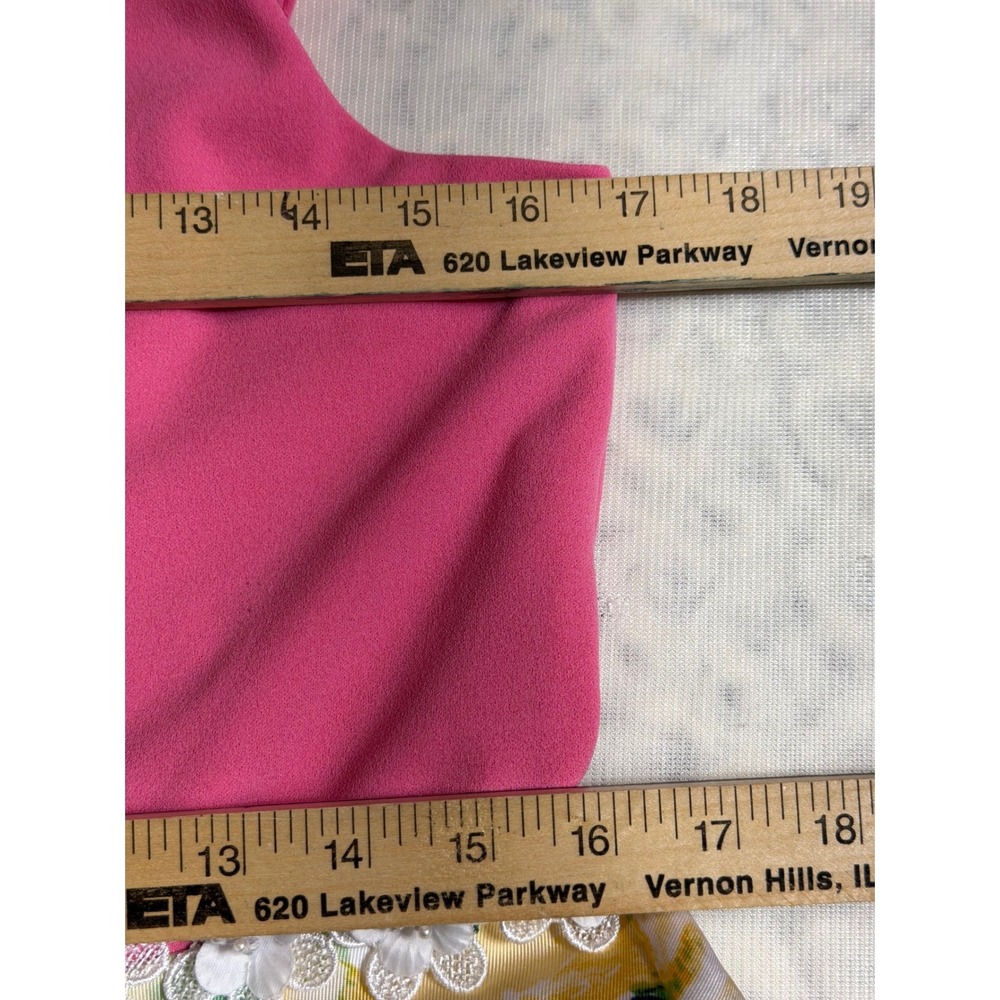 Speechless Kids Pink Floral High-Low One Shoulder Party Dress Size 16.5 - Picture 3 of 13